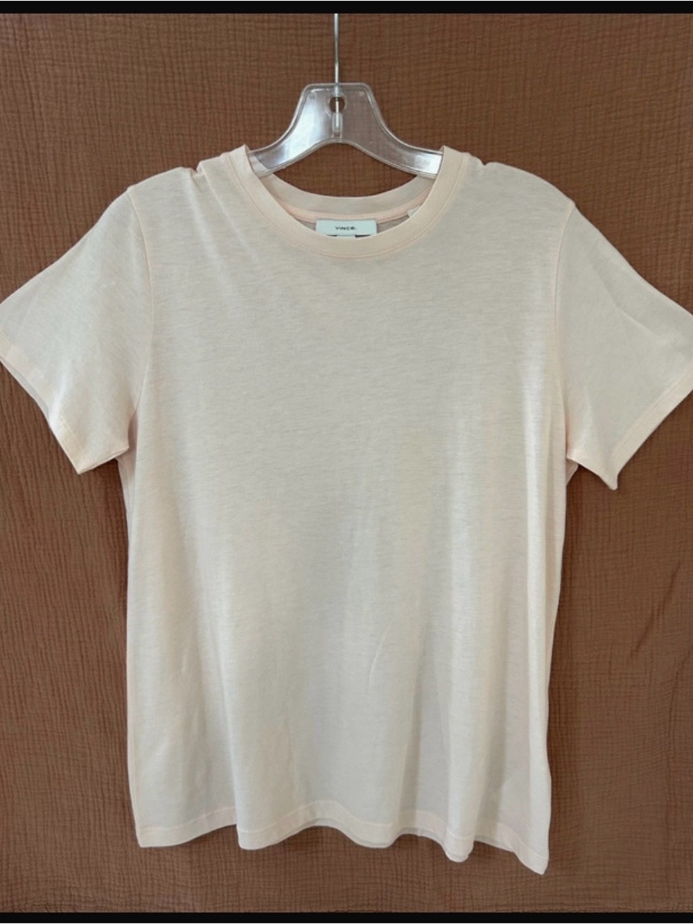 Vince Pima Cotton Crewneck Short Sleeve Tee